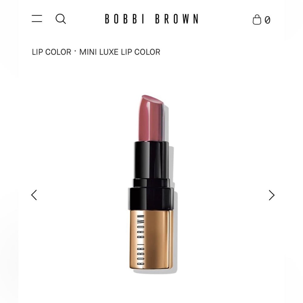 Bobbi Brown Neutral Rose Luxe Mini Lipstick (NWT)
